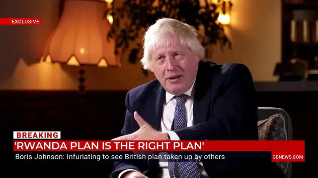 'Video thumbnail for WATCH: Boris Johnson tears into Keir Starmer's 'pathetic' attempt at Albania migrant deal'