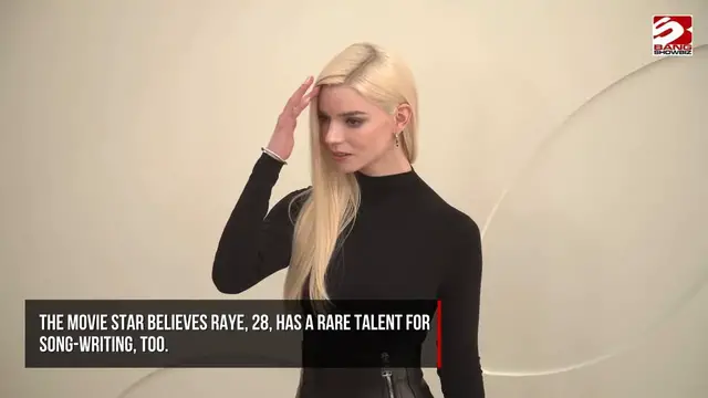 Video thumbnail for Raye is a ray of sunlight, says Anya Taylor-Joy.