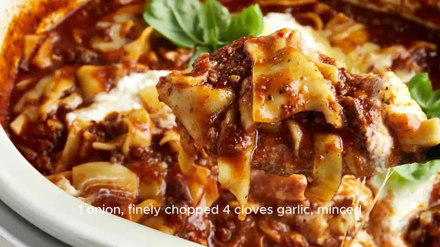 Video thumbnail for Crockpot Lasagna Soup Recipe