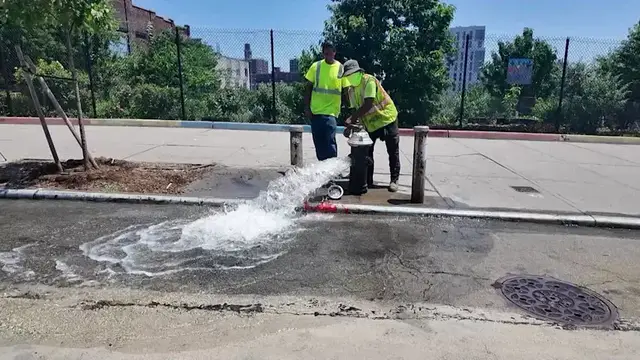 Video thumbnail for DEP encourages safe hydrant use to safeguard water pressure during extreme heat