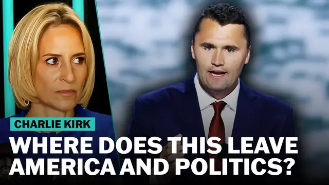 'Video thumbnail for Why is Charlie Kirk now being hailed a "martyr"?'