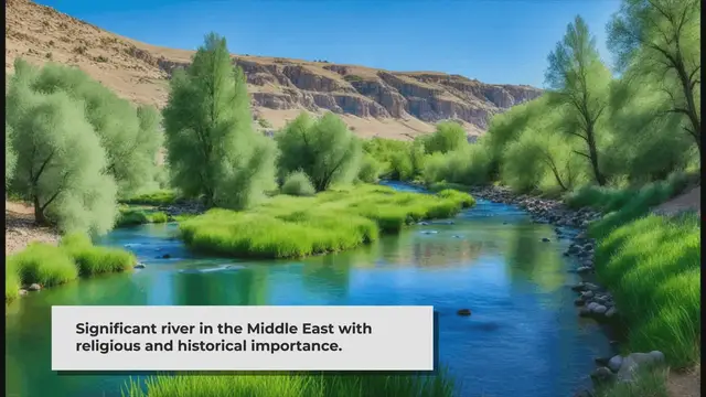 Video thumbnail for Rivers of the Bible: Jordan River