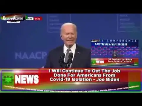 Video thumbnail for I Will Continue To Get The Job Done For Americans From Covid-19 Isolation - Joe  Bide