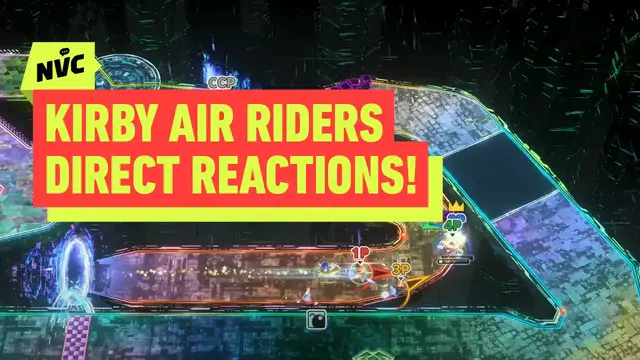 'Video thumbnail for Kirby Air Riders Direct Reactions - NVC Clips'