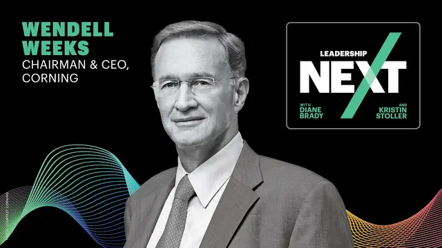 'Video thumbnail for Wendell Weeks on Risk, Resilience & Reinvention at Corning'