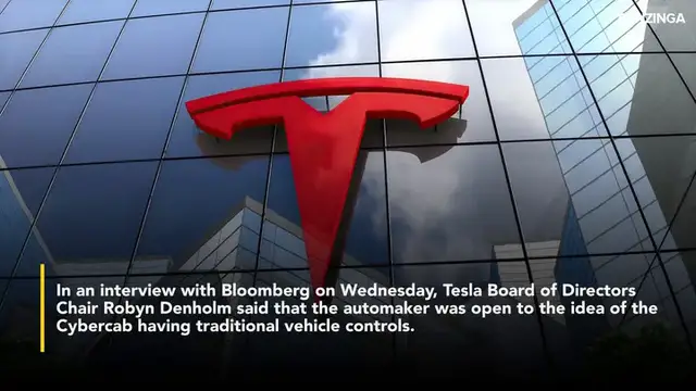 'Video thumbnail for Tesla's Cybercab May Get Steering Wheel, Pedals- '...Coming Around To Reality,' Says Ross Gerber'