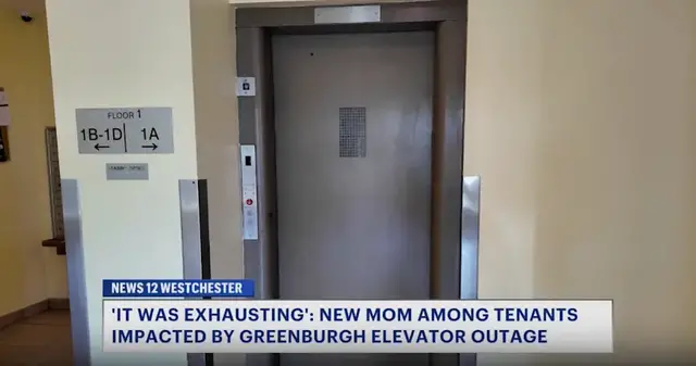 Video thumbnail for Greenburgh apartment elevator back in service after two-week outage; residents demand long-term fix