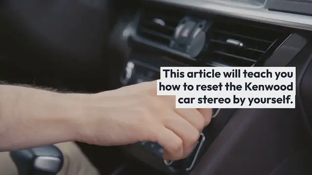 Video thumbnail for How To Reset Kenwood Car Stereo-3 Methods
