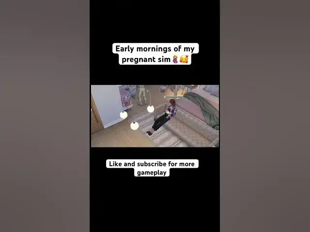 Video thumbnail for Pregnant sim early morning routine 🌅💚 Simfreeplay✨# simsfreeplay#pregnantsim#foryou#gamer