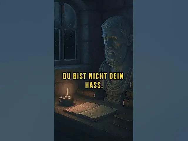 'Video thumbnail for Hass kontrollieren – Du bist nicht dein Hass (Stoizismus)'