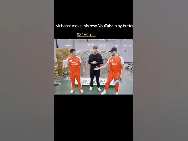Video thumbnail for mrbeast YouTube play button#shorts#trending#millionaire