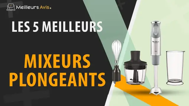 Video thumbnail for ⭐️ MEILLEUR MIXEUR PLONGEANT - Avis & Guide d'achat (Comparatif 2022)