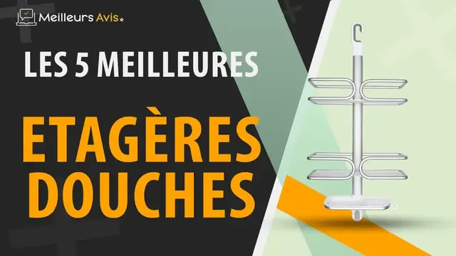 Video thumbnail for ⭐️ MEILLEURE ETAGERE DOUCHE -  Avis & Guide d'achat (Comparatif 2022)
