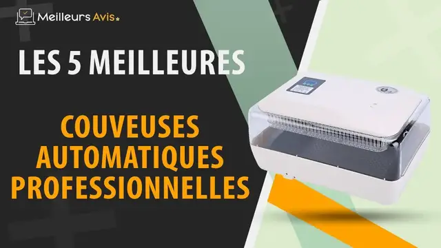 Video thumbnail for ⭐️ MEILLEURE COUVEUSE AUTOMATIQUE PROFESSIONNELLE - Avis & Guide d'achat (Comparatif 2022)