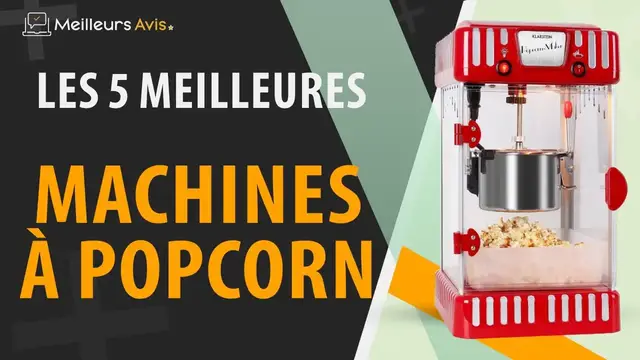 Video thumbnail for ⭐️ MEILLEURE MACHINE A POPCORN - Avis & Guide d'achat (Comparatif 2023)