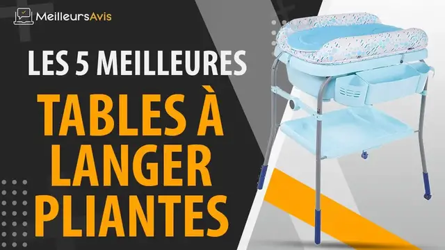 Video thumbnail for ⭐️ MEILLEURE TABLE A LANGER PLIANTE - Avis & Guide d'achat (Comparatif 2022)