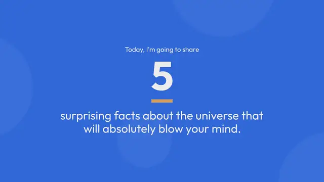 Video thumbnail for 5 Surprising Facts About the Universe The Universe is a Mystery