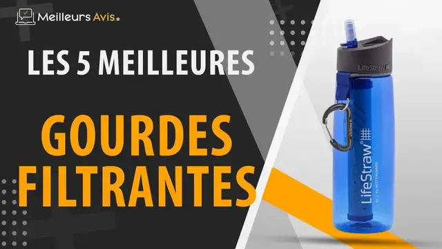 Video thumbnail for ⭐️ MEILLEUR GOURDE FILTRANTE - Comparatif 2023