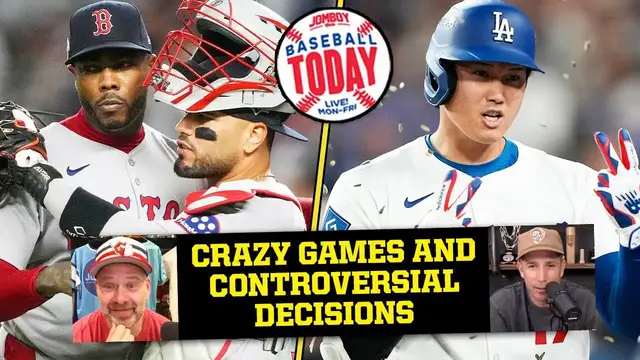 'Video thumbnail for MLB playoffs kickoff with great games but questionable decisions | Baseball Today'