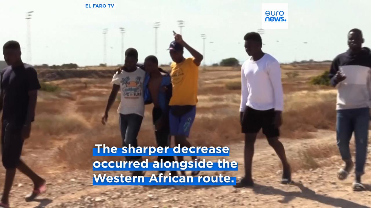 Video thumbnail for Tighter EU migration controls fail to curb departures from Africa, report says