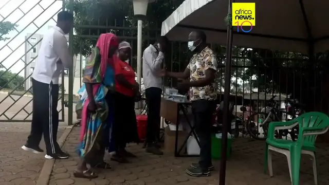 Video thumbnail for Africa CDC urges U.S. to lift Uganda Ebola travel restrictions