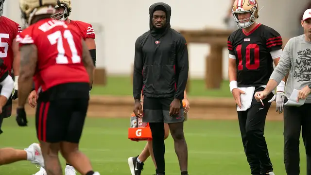 'Video thumbnail for How Will the Absence of Brandon Aiyuk Affect Brock Purdy?'