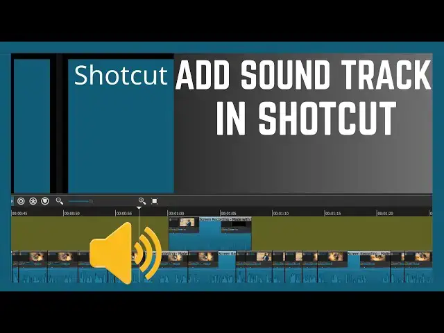 'Video thumbnail for How To Add Sound, Audio or Music Track In Shotcut Video Editor'