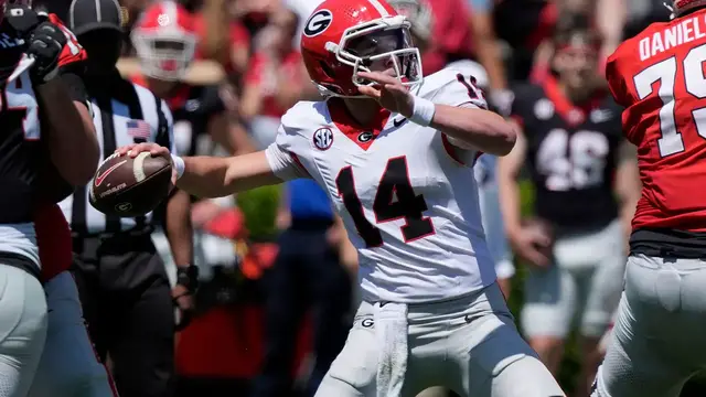 'Video thumbnail for What Are the Expectations for Gunner Stockton in Athens This Year?'