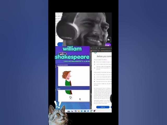 Video thumbnail for william shakespeare #gartic #shorts #youtubegaming