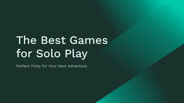 Video thumbnail for The best games for solo play