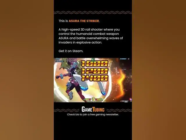 Video thumbnail for This is ASURA THE STRIKER - A high-speed 3D rail shooter