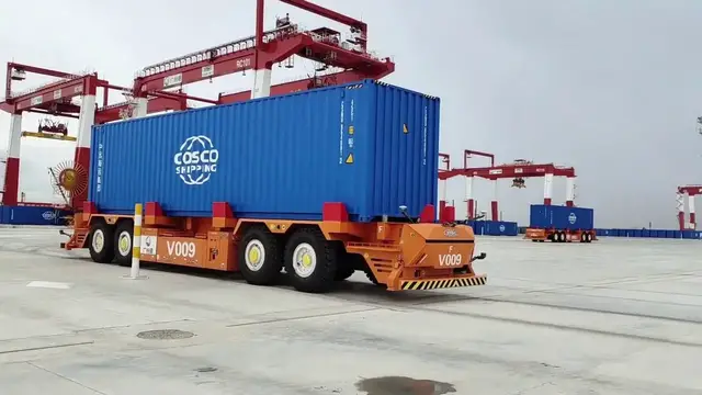 Video thumbnail for China: Smart port empowers Asia-Pacific connectivity at Guangzhou's Nansha.