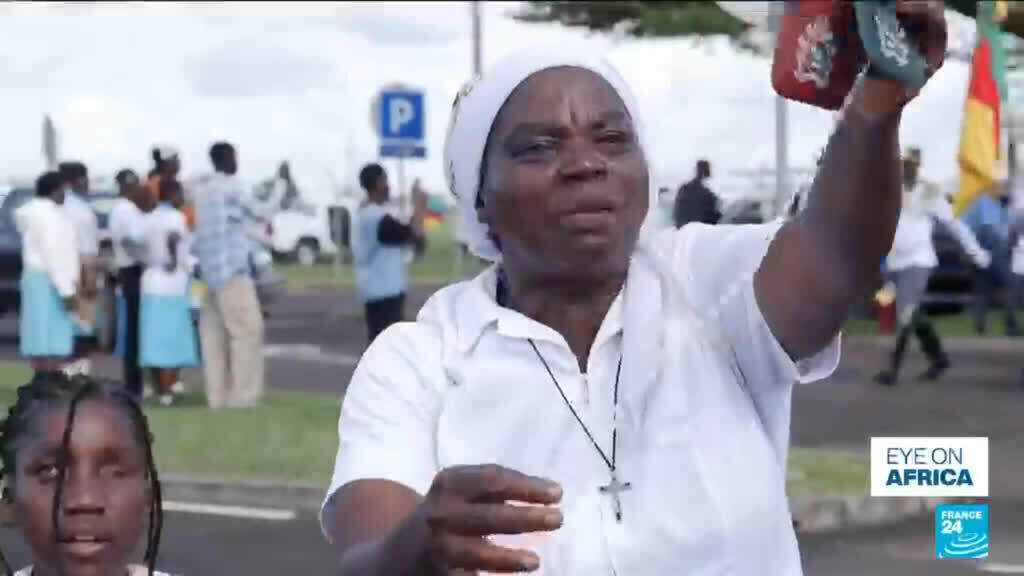 Video thumbnail for In Cameroon, Pope Leo XIV’s visit sparks hope among Christians