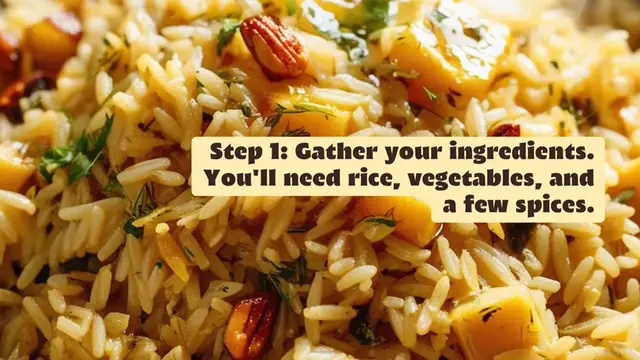 Video thumbnail for Pilaf Rice Recipe A Simple and Delicious Side Dish🍚