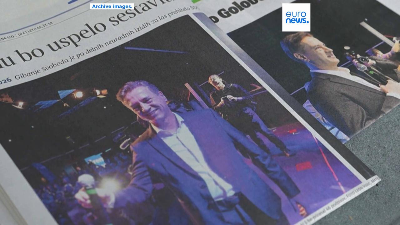 Video thumbnail for Slovenia’s outgoing PM Robert Golob fails to form government coalition as Janša opts to wait