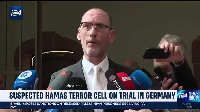 'Video thumbnail for Suspected Hamas terror cell on trial in Germany'