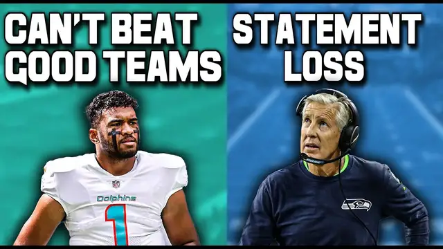 Video thumbnail for The Biggest Week 9 Takeaways! The Seattle Seahawks & Miami Dolphins Are VERY Concerning