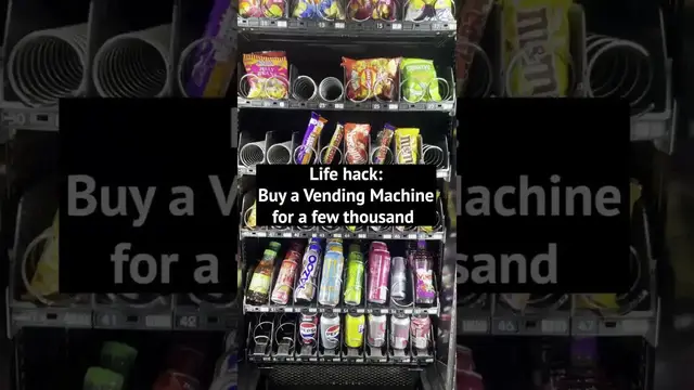 'Video thumbnail for Money Making Meg: passive income with vending machine'