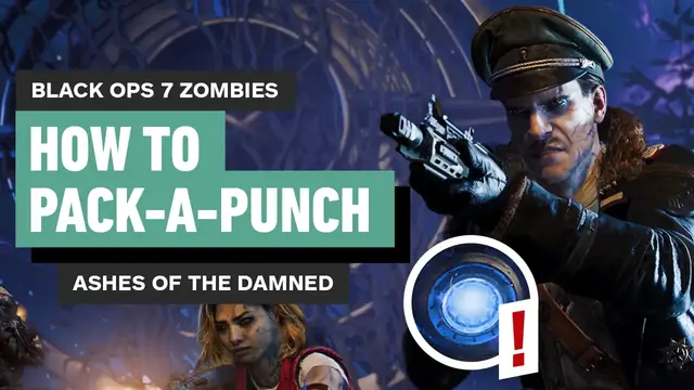 'Video thumbnail for Call of Duty Black Ops 7 Zombies - How to Pack-A-Punch on Ashes of the Damned'