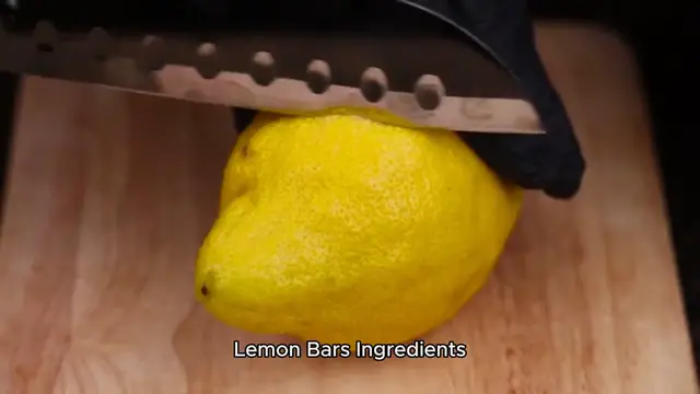 Video thumbnail for Lemon bar recipe