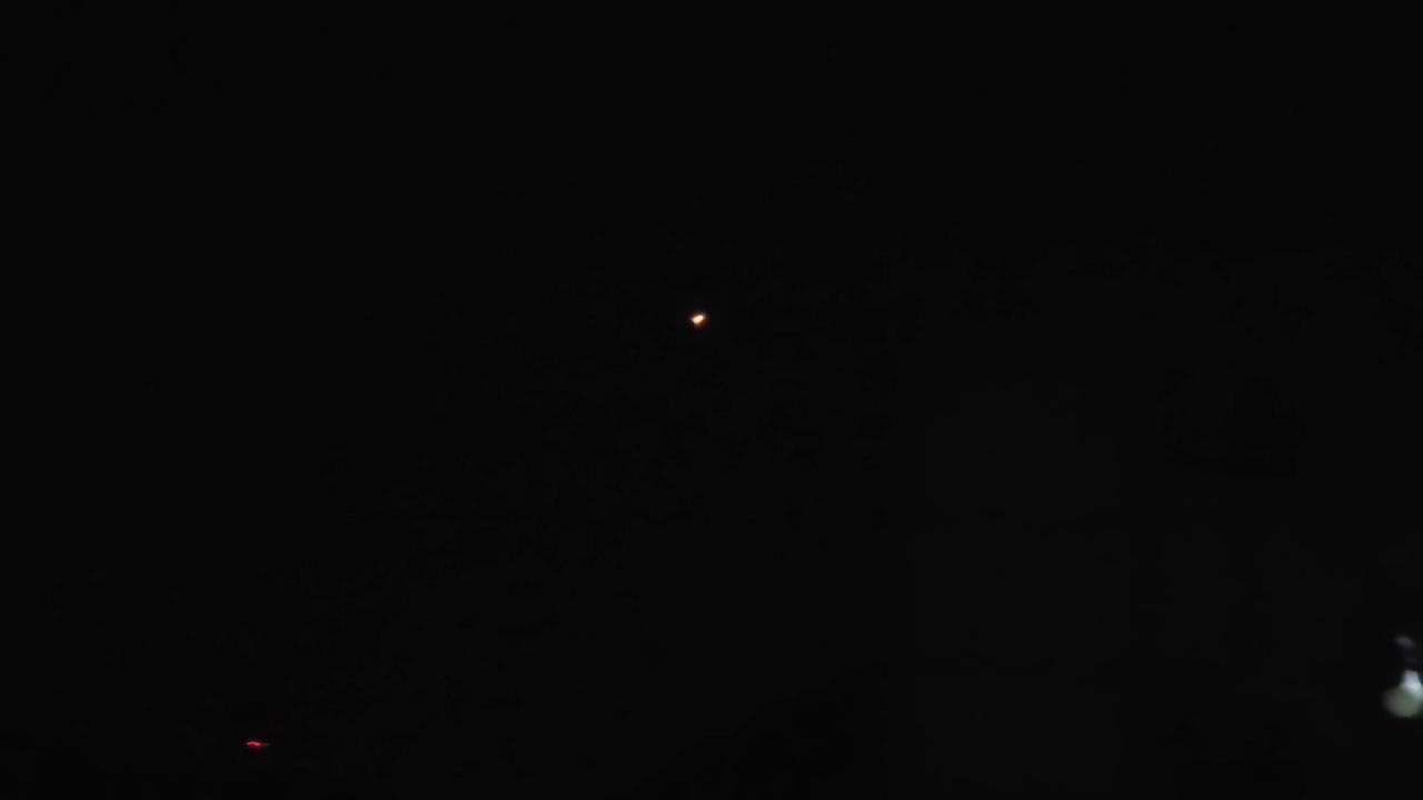 Video thumbnail for Iranian missiles streak across skies over southern Lebanon.