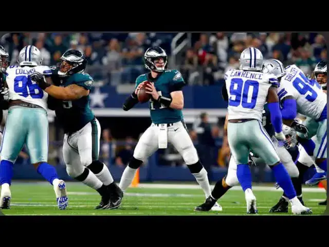 'Video thumbnail for Lord Brunson: eagles draft strategy: justin jefferson as carson wentz's WR? howie roseman's plan'