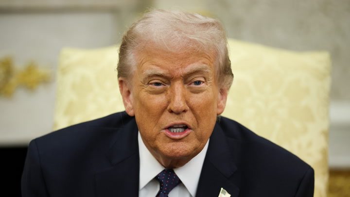 Video thumbnail for Trump Shrugs Off Iran Talks as Markets Watch the Middle East
