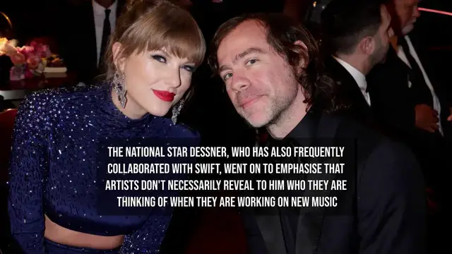 Video thumbnail for Aaron Dessner denies Gracie Abrams's song Death Wish is about Taylor Swift.