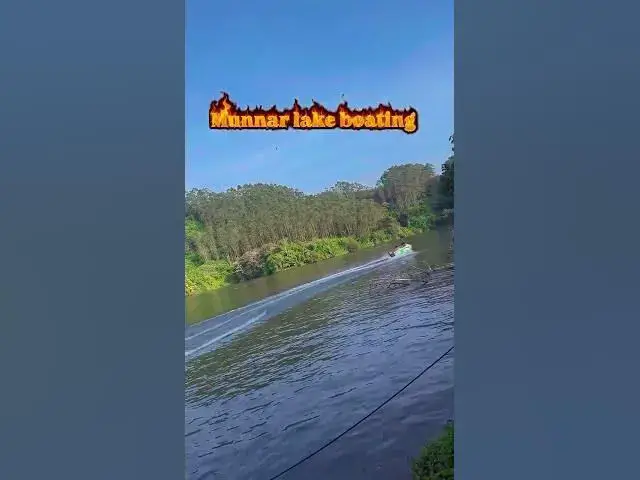 Video thumbnail for Munnar lake boating#kerala#munnar#kerlatourism#travel