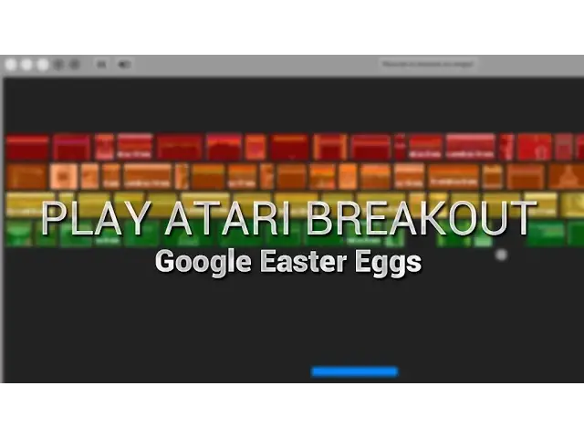 Video thumbnail for How to Play Atari Breakout on Google Images   Google Easter Eggs