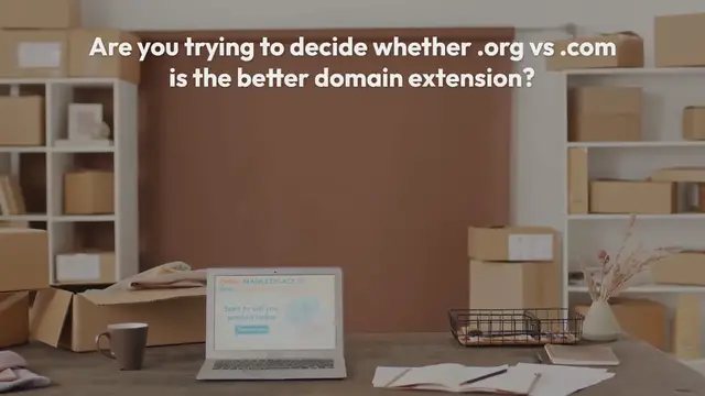 Video thumbnail for .Org vs .Com: Which is the Better Domain Extension?