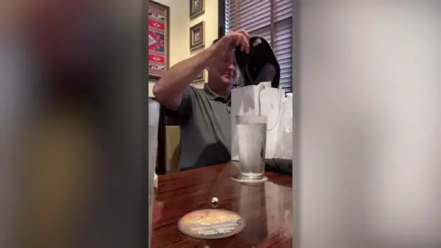 Video thumbnail for Grandpa-To-Be Surprised With Cap And Pregnancy Announcement | Happily TV