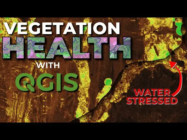 'Video thumbnail for Assess Vegetation Health in QGIS using Satellite Imagery'
