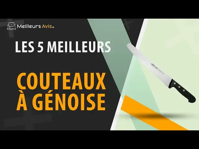 Video thumbnail for ⭐️ MEILLEUR COUTEAU À GÉNOISE - Comparatif 2024